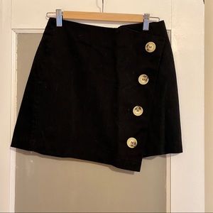 Black Top Shop layered skirt